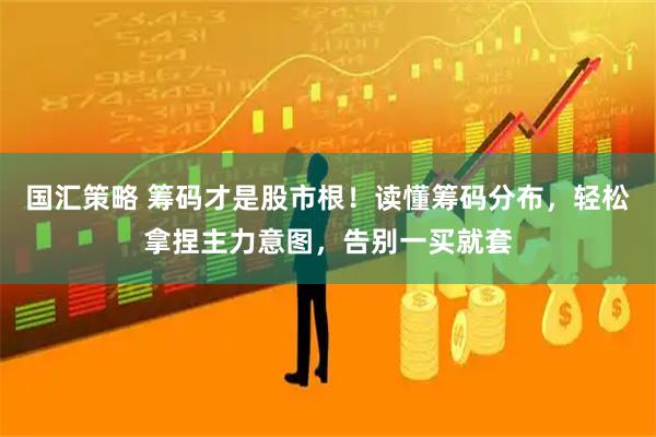 国汇策略 筹码才是股市根！读懂筹码分布，轻松拿捏主力意图，告别一买就套